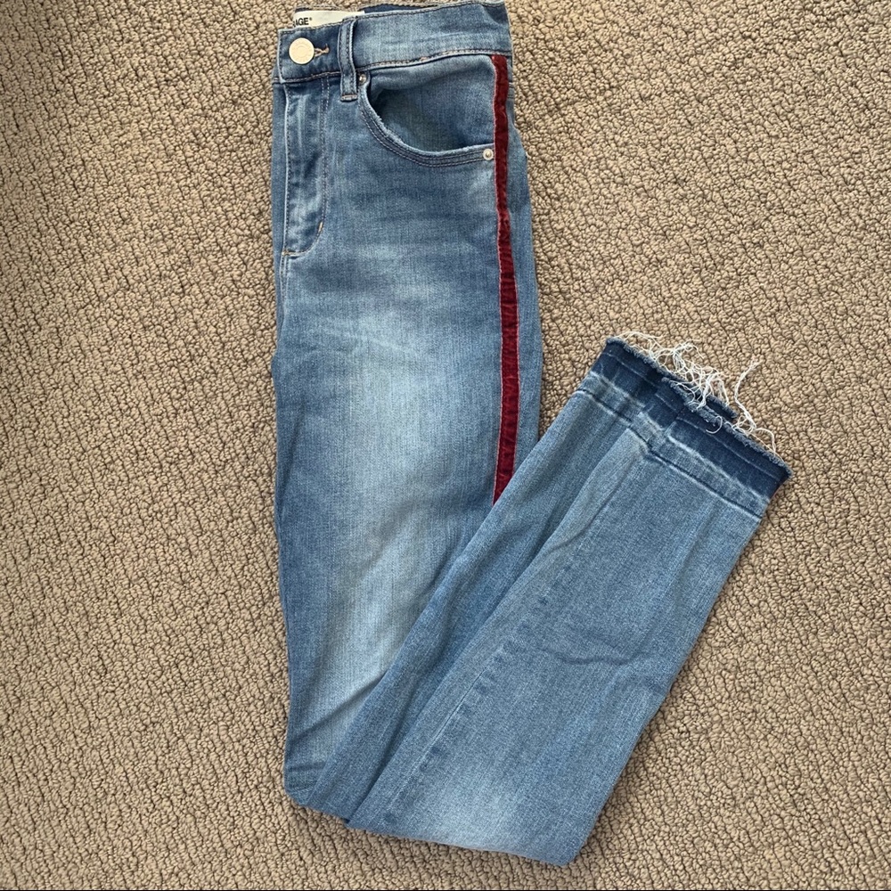 Garage Light Wash Skinny Jeans